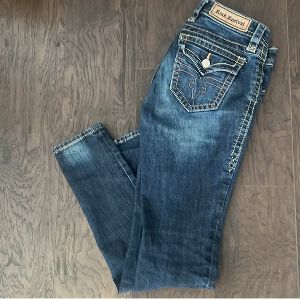 Rock Revival Women's Size 28 Jessica skinny Jeans